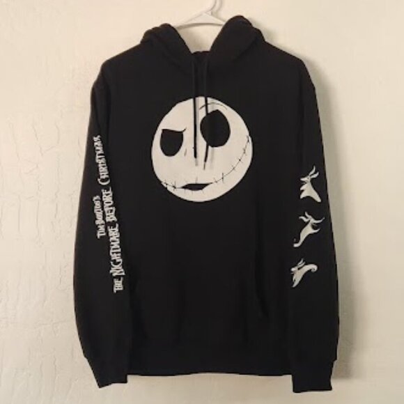 Nightmare Before Christmas Men's Hoodie Size Medium - Picture 1 of 5